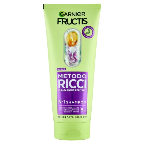 Garnier Fructis Metodo Ricci N°1 Shampoo, 200 ml